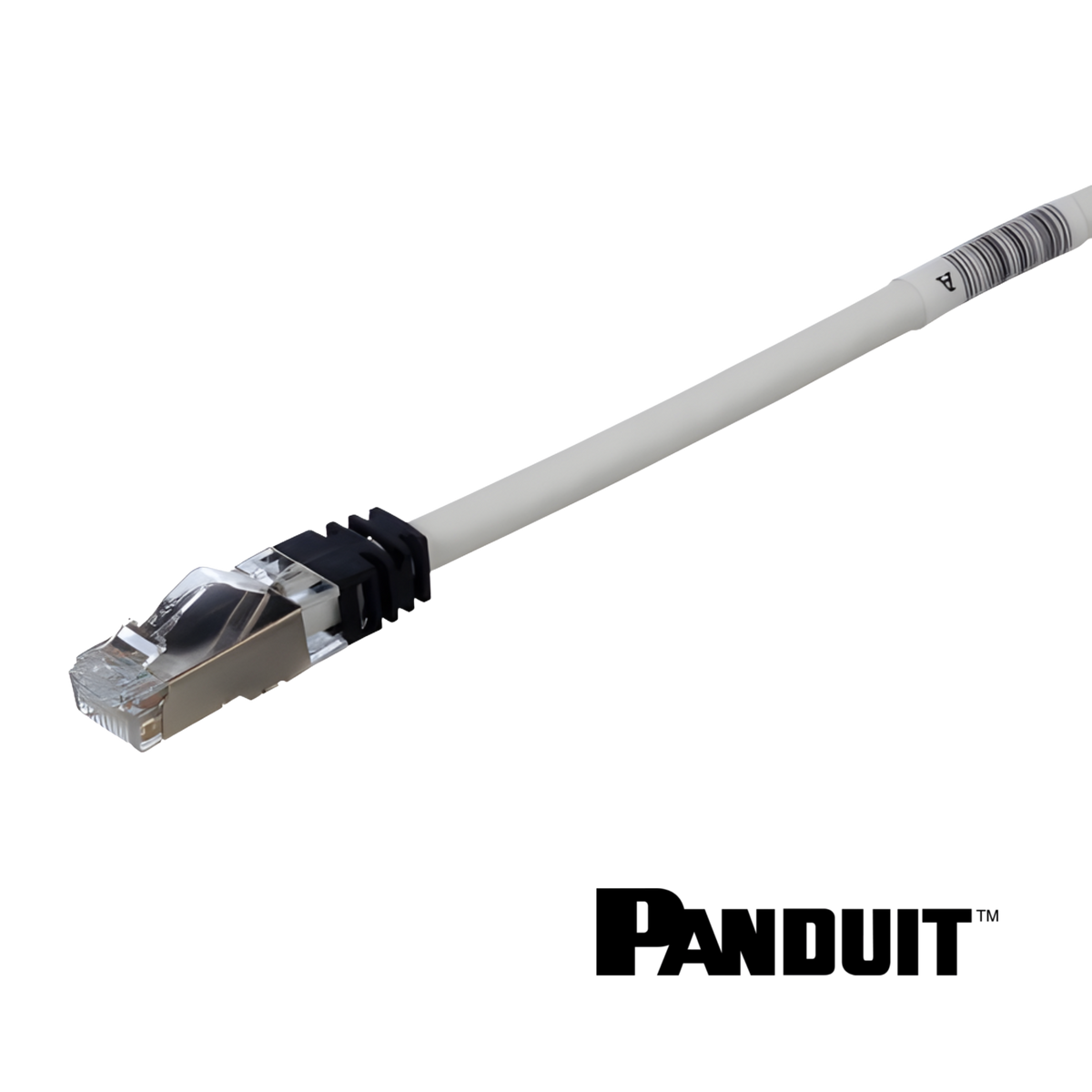 Image of PANDUIT TX6A™ Cat6A 10Gig Patch Cord | Shielded | Intl Gray | Selector (TX6A Cat6A 10Gig Patch Cord Shielded Intl Grey)