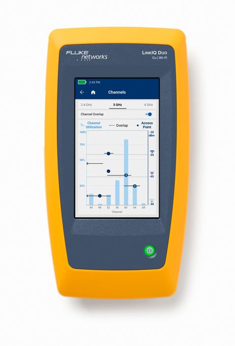 Fluke Networks LinkIQ™ Duo - Cable+Wi-Fi+Network Tester