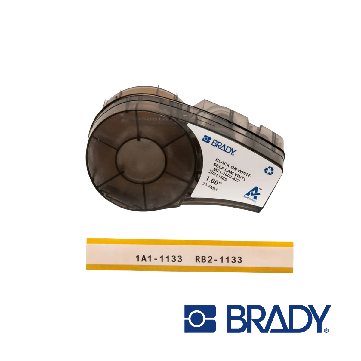 Image of BRADY M211 and M210 Self-Laminating Vinyl Wire and Cable Labels (M21-1000-427)