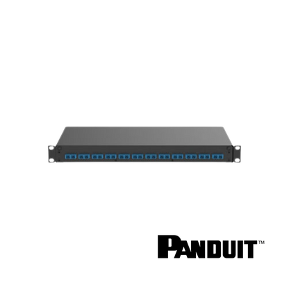 Image of PANDUIT Opticom® Fibre Optic Patch Panel (PT-FD1W12BUDSCZ)